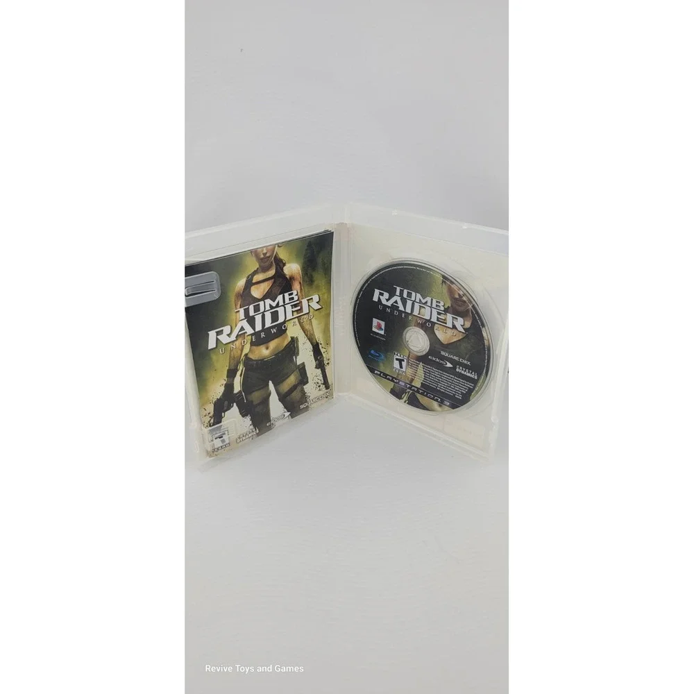 Tomb Raider Underworld (Sony PlayStation 3 PS3 2008) CIB Complete Tested Working